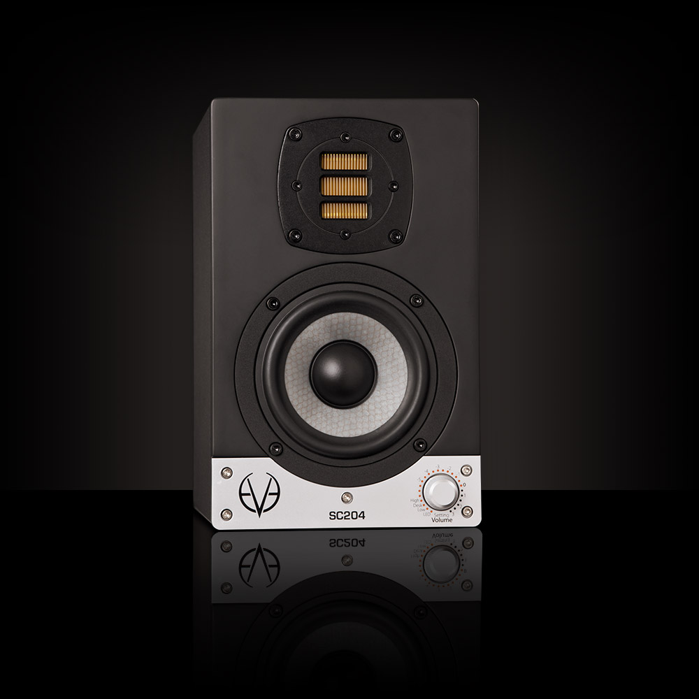 Hauts-parleurs 2-Voies, 1.0 canaux, avec Fil, 64-21000 Hz, Noir EVE audio SC204 Noir Haut-Parleur 